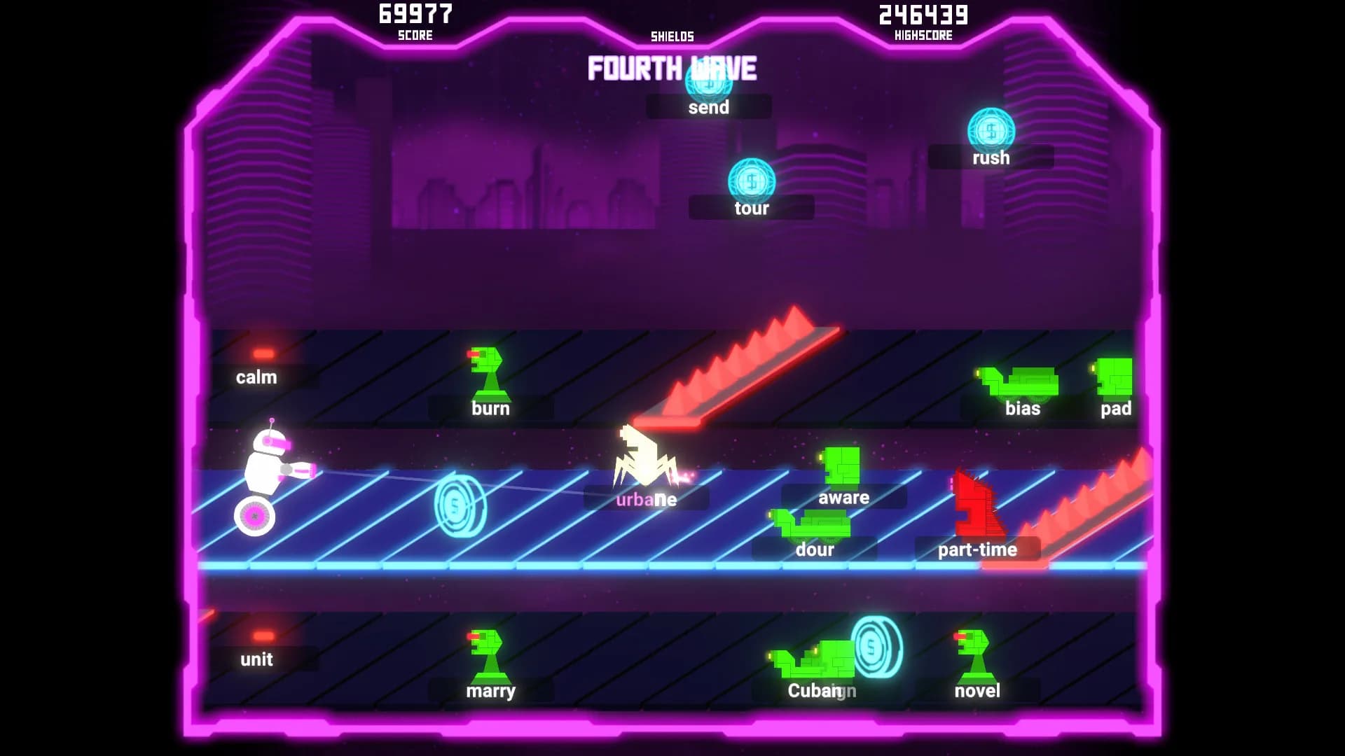 Tybot Invasion: The Typing Runner görsel 3