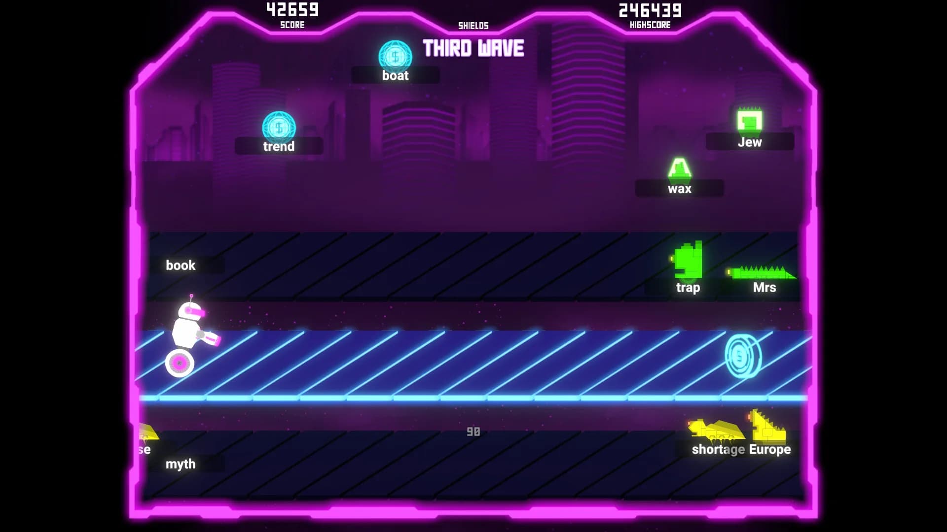 Tybot Invasion: The Typing Runner görsel 5