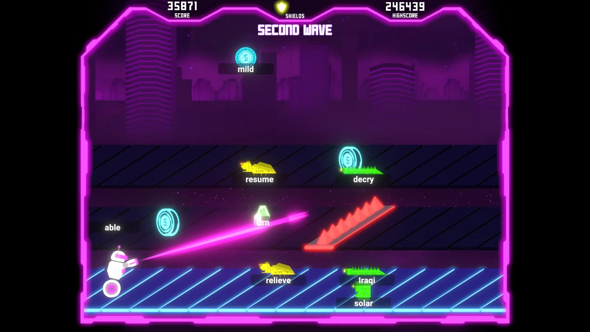Tybot Invasion: The Typing Runner görsel 6