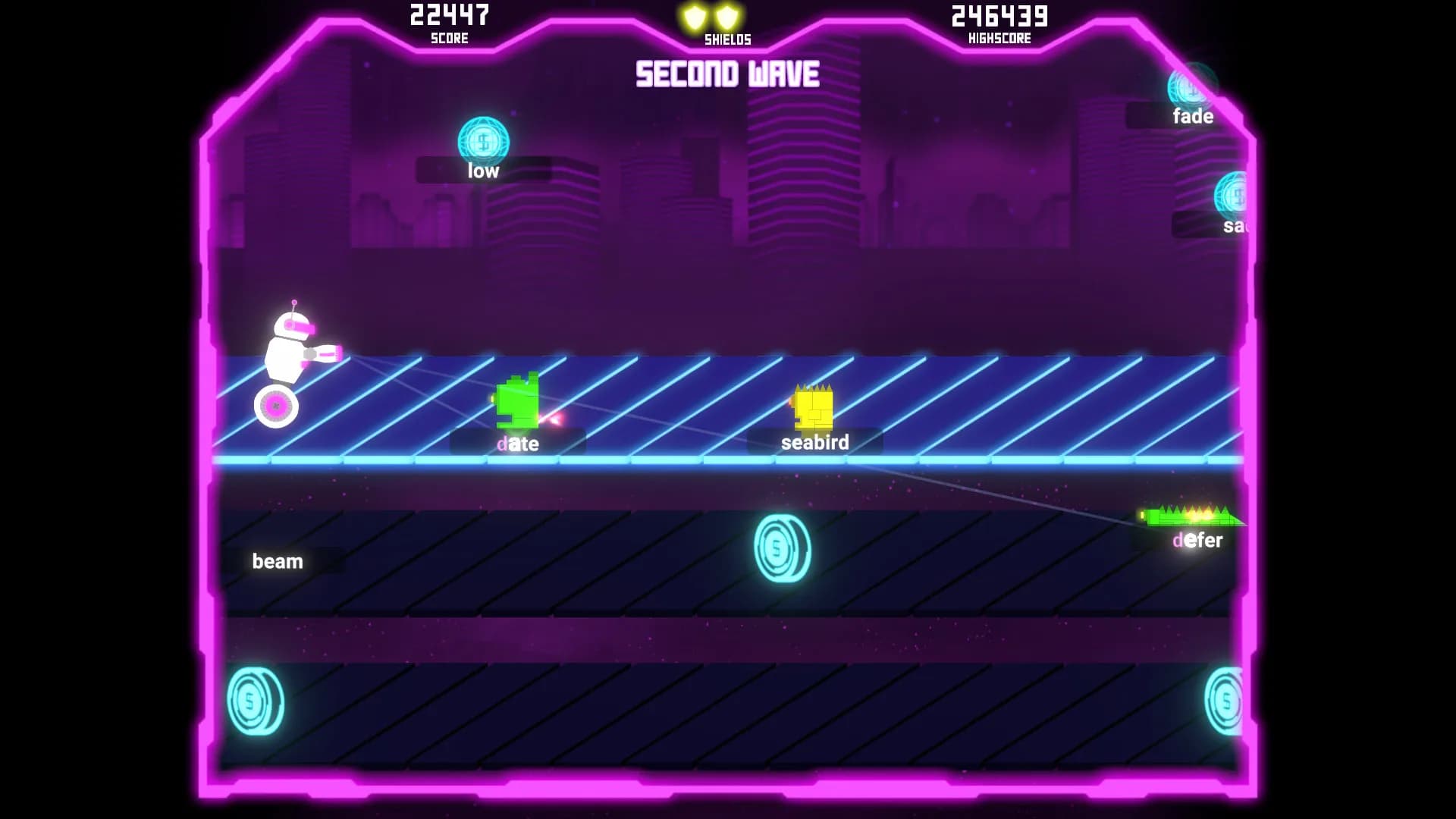 Tybot Invasion: The Typing Runner görsel 7