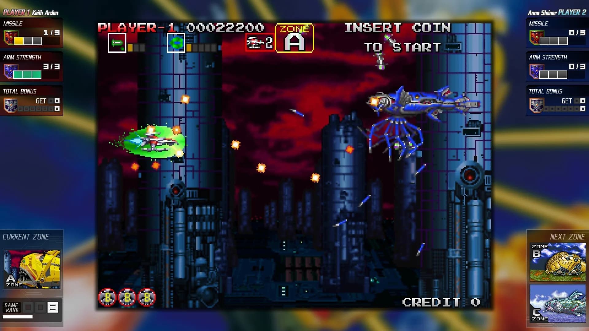 Darius Cozmic Collection Arcade görsel 5