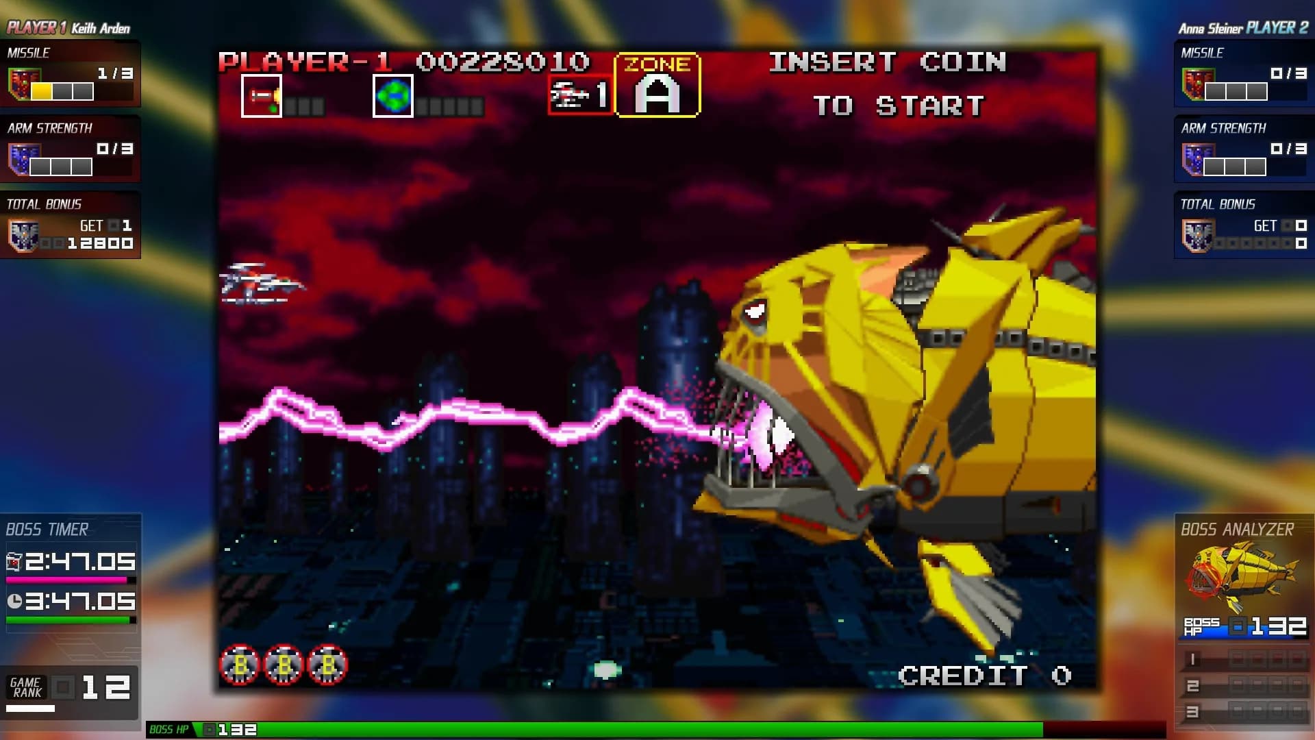 Darius Cozmic Collection Arcade görsel 6