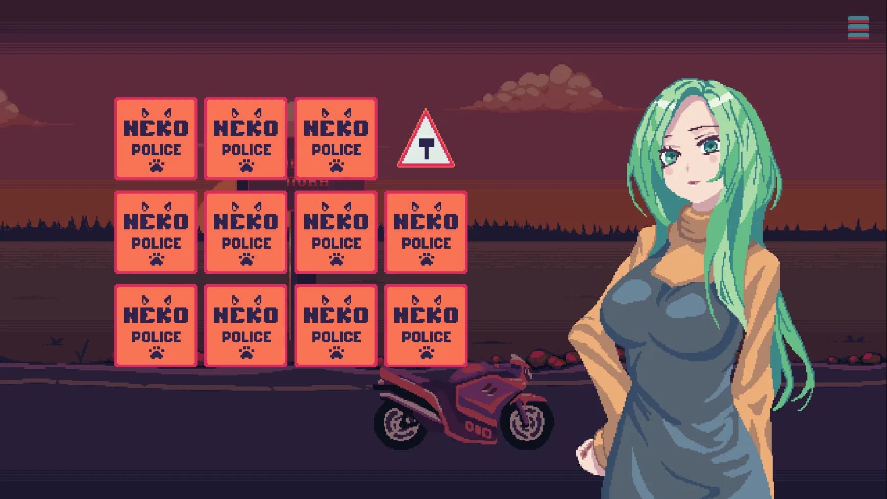 Anime Sunset Ride görsel 3