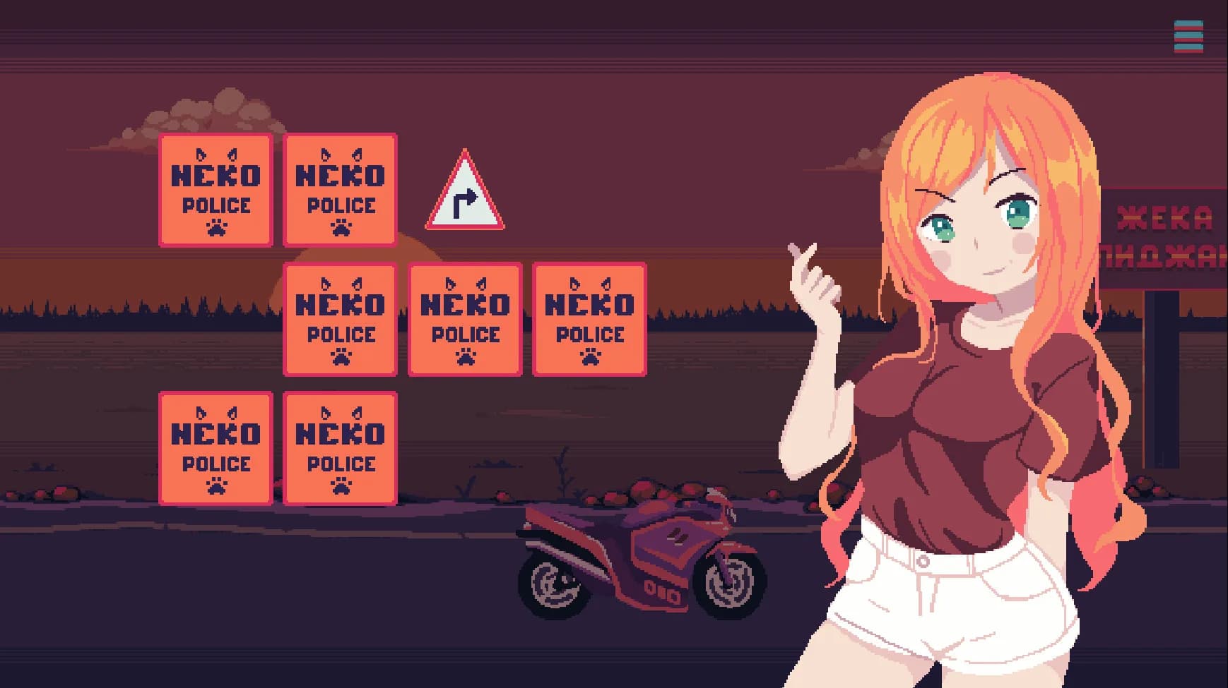 Anime Sunset Ride görsel 6