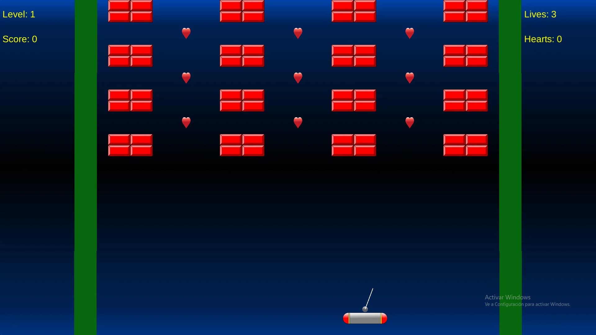 Brick Breaker Heart Collector görsel 2