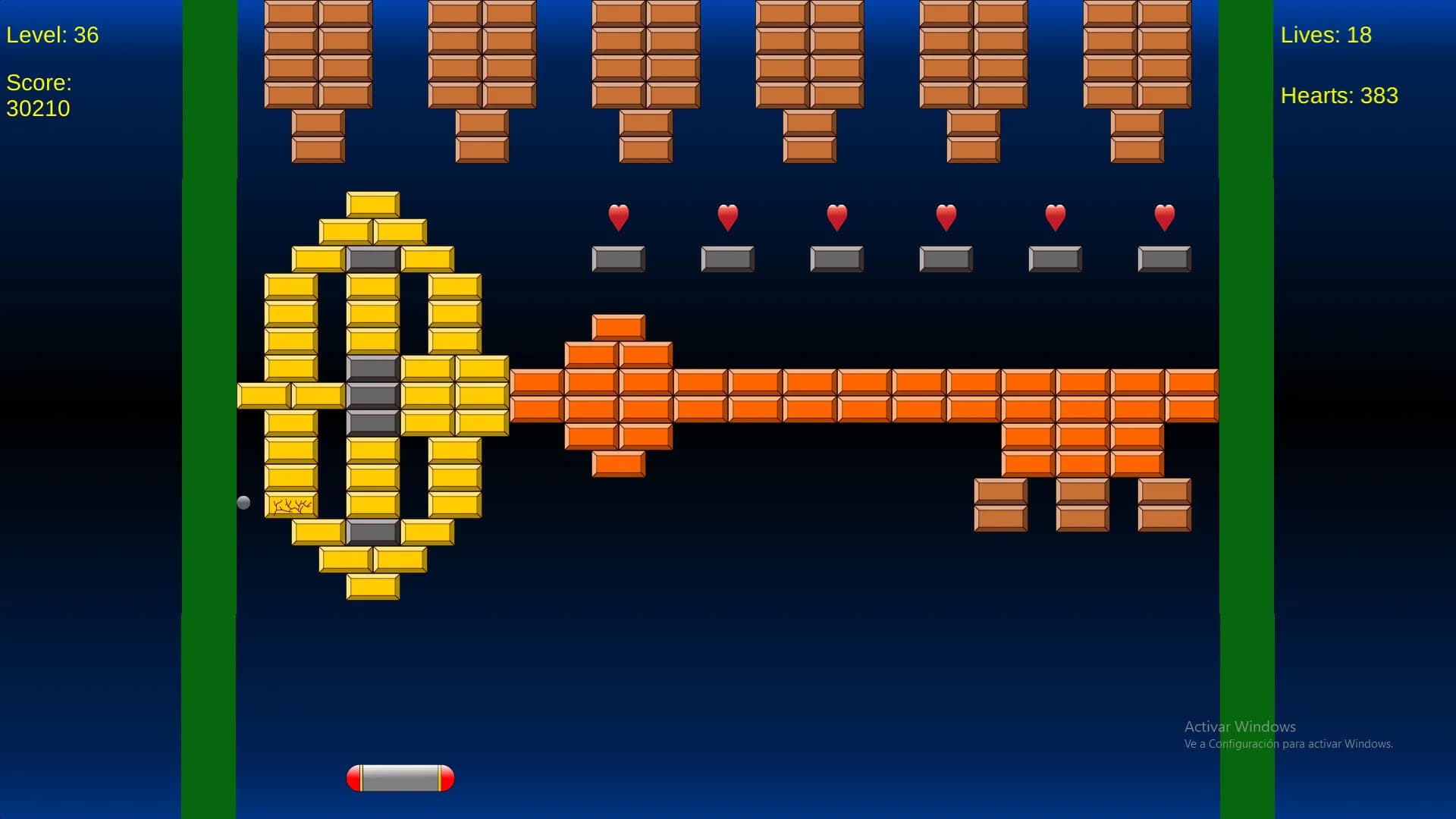 Brick Breaker Heart Collector görsel 4
