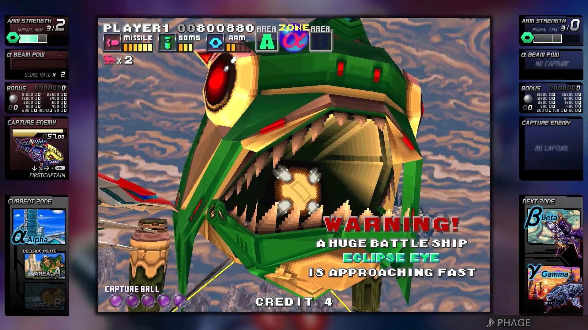 G-Darius HD görsel 2
