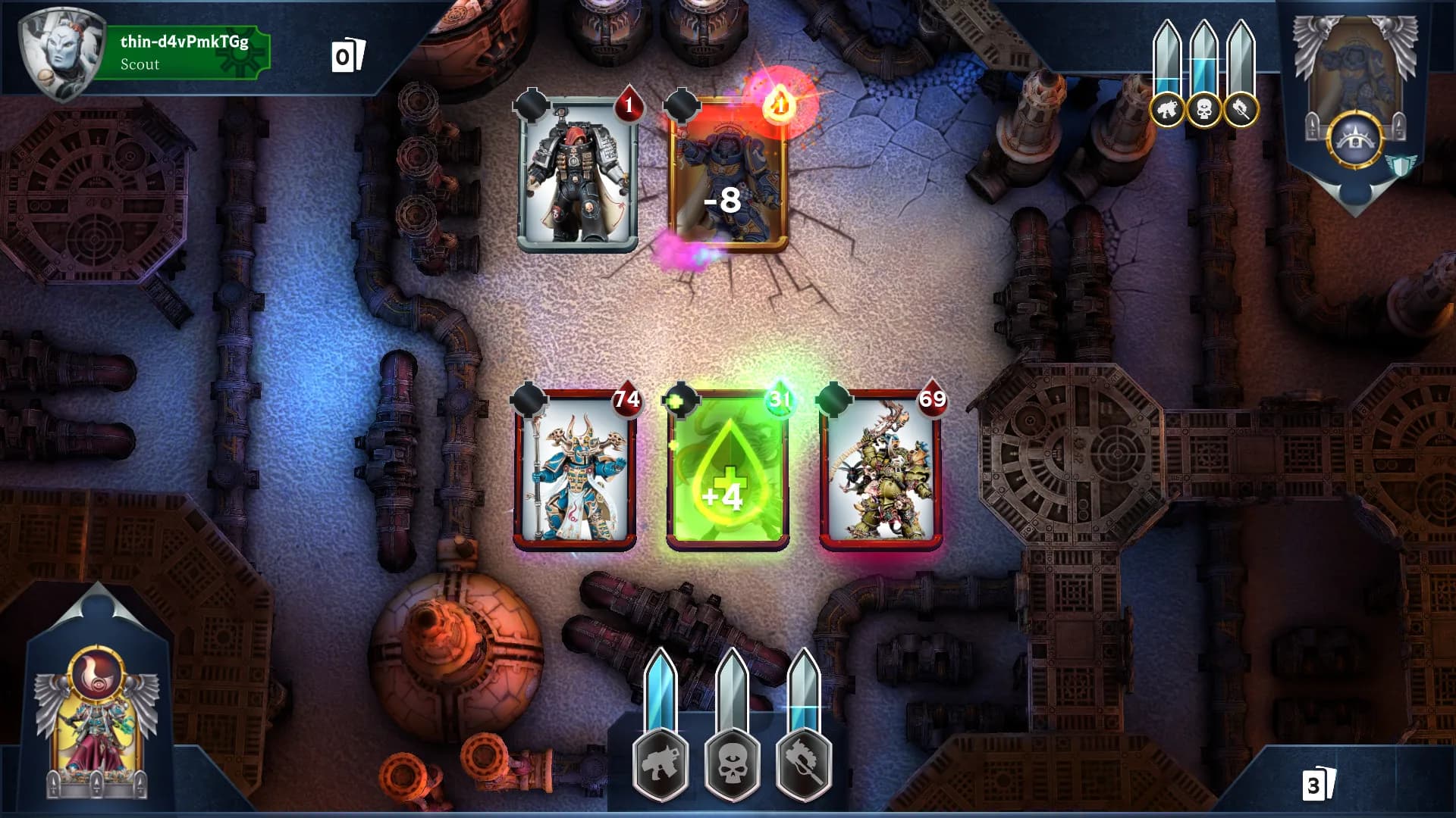 Warhammer Combat Cards görsel 4