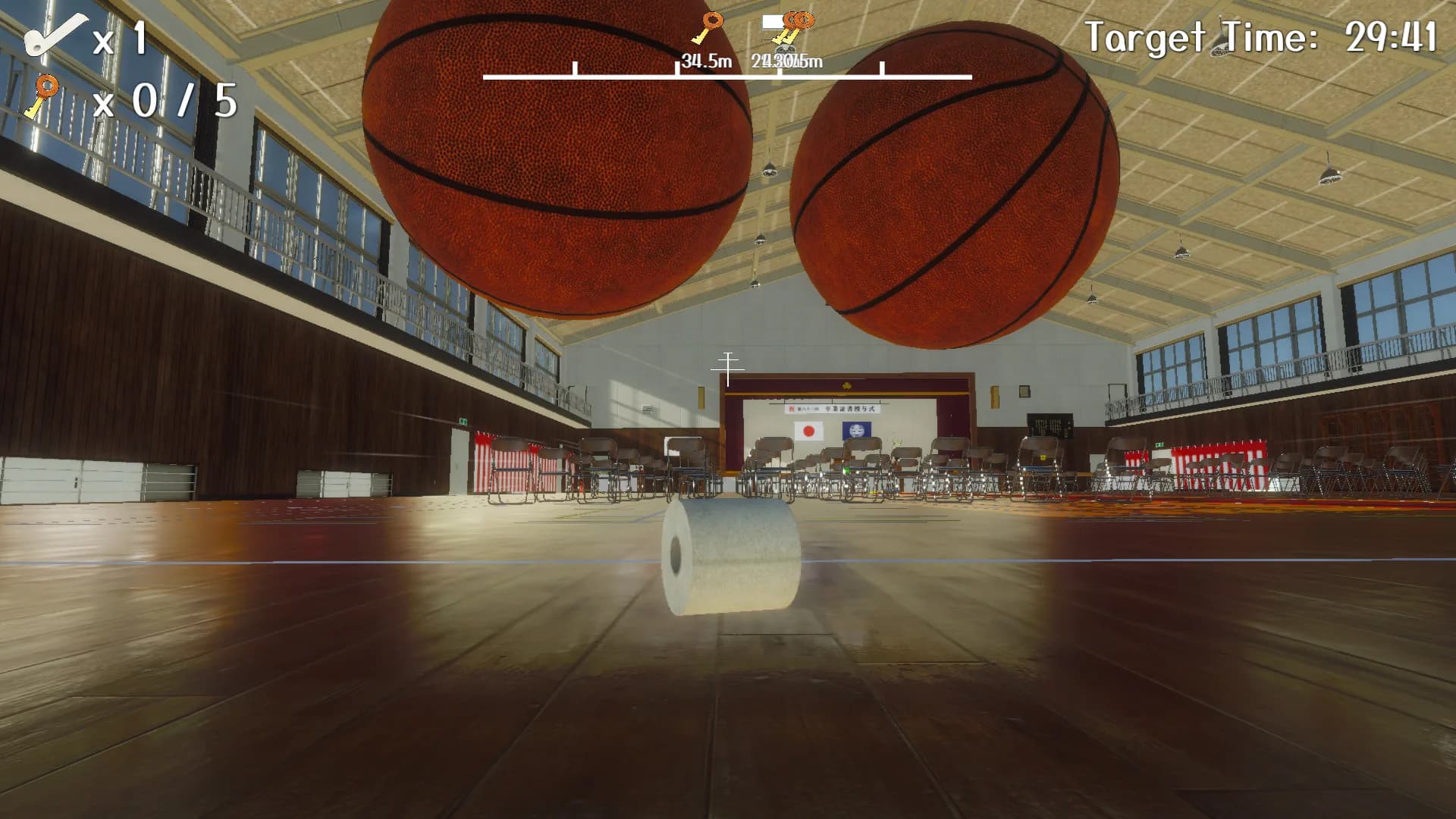 Toilet paper wants to be a basketball görsel 5