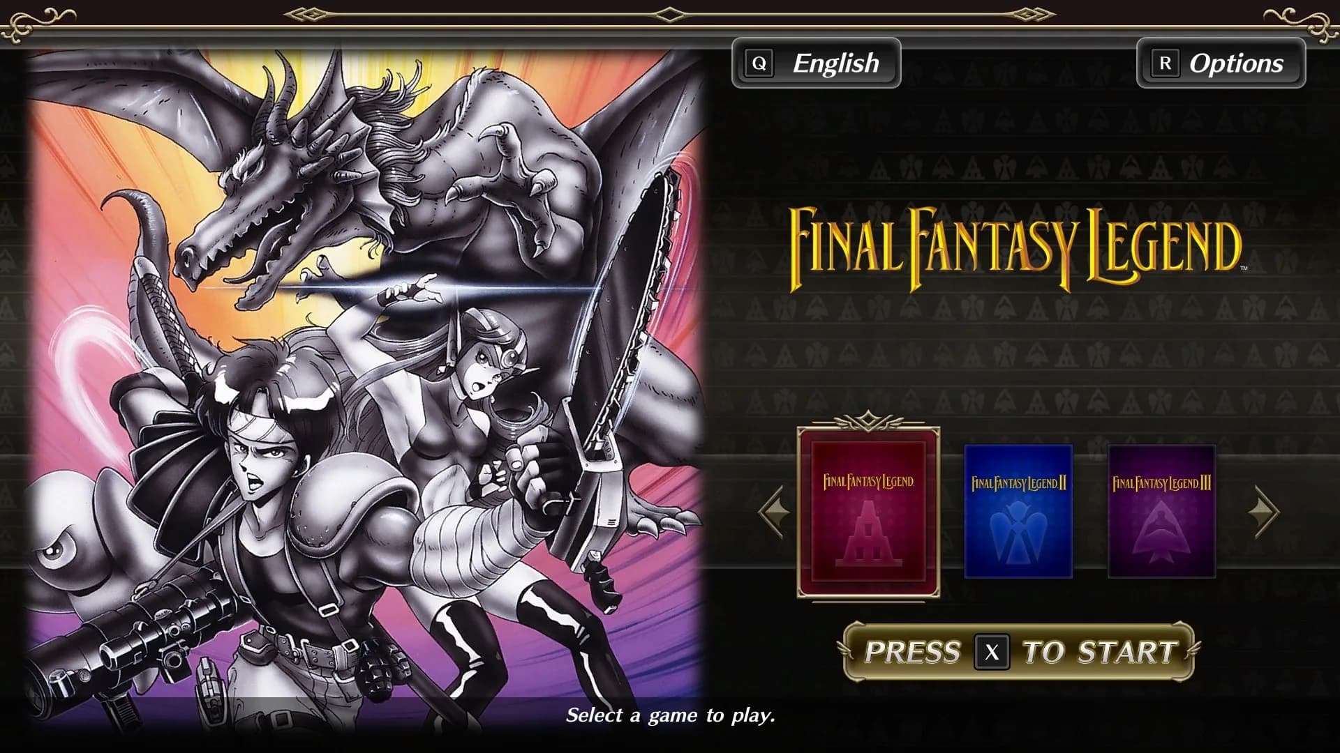 COLLECTION of SaGa FINAL FANTASY LEGEND görsel 2