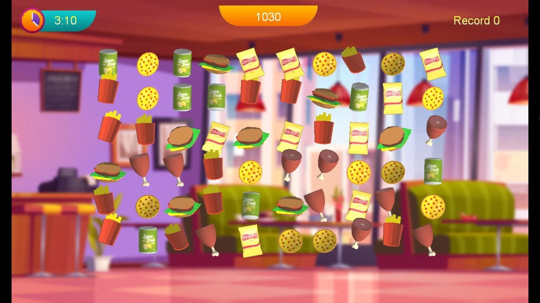 Fast Food Mania 3D görsel 3
