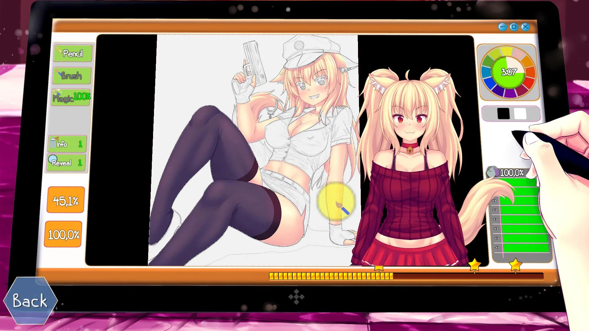 Anime Artist: Tiffy’s Notty Secret görsel 10