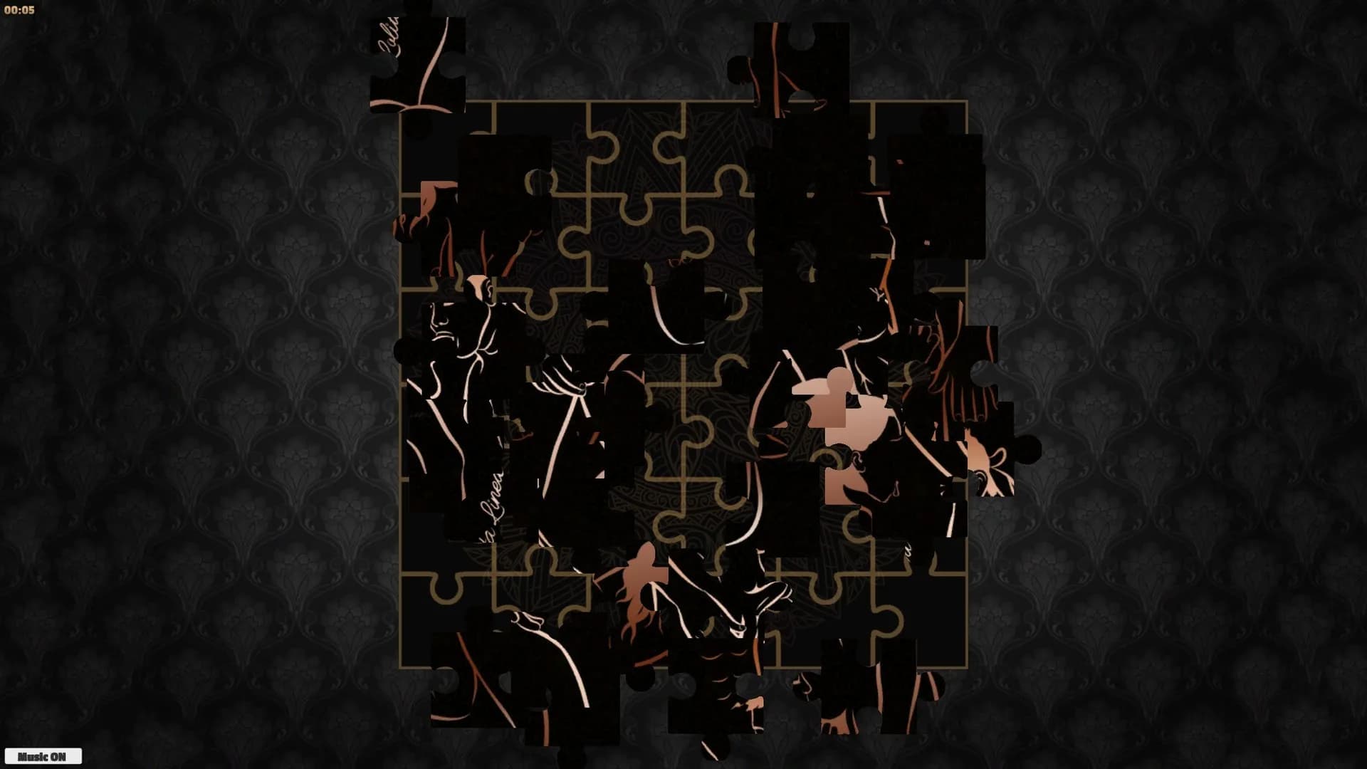 Erotic Jigsaw Puzzle 2 görsel 2