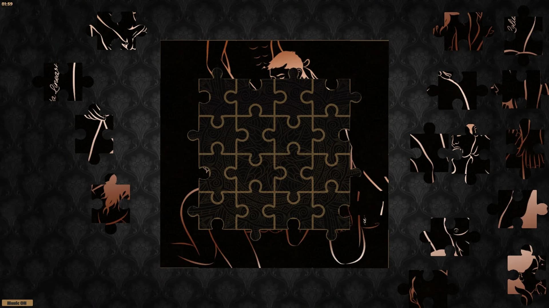 Erotic Jigsaw Puzzle 2 görsel 6