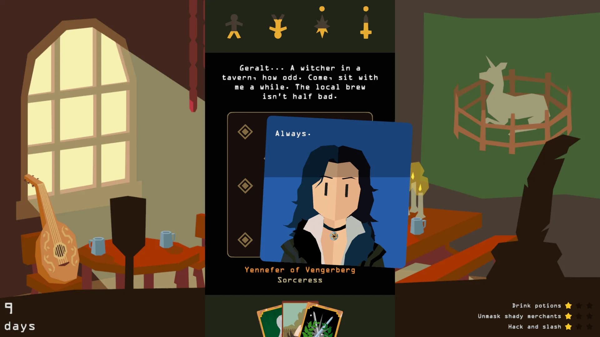 Reigns: The Witcher görsel 2