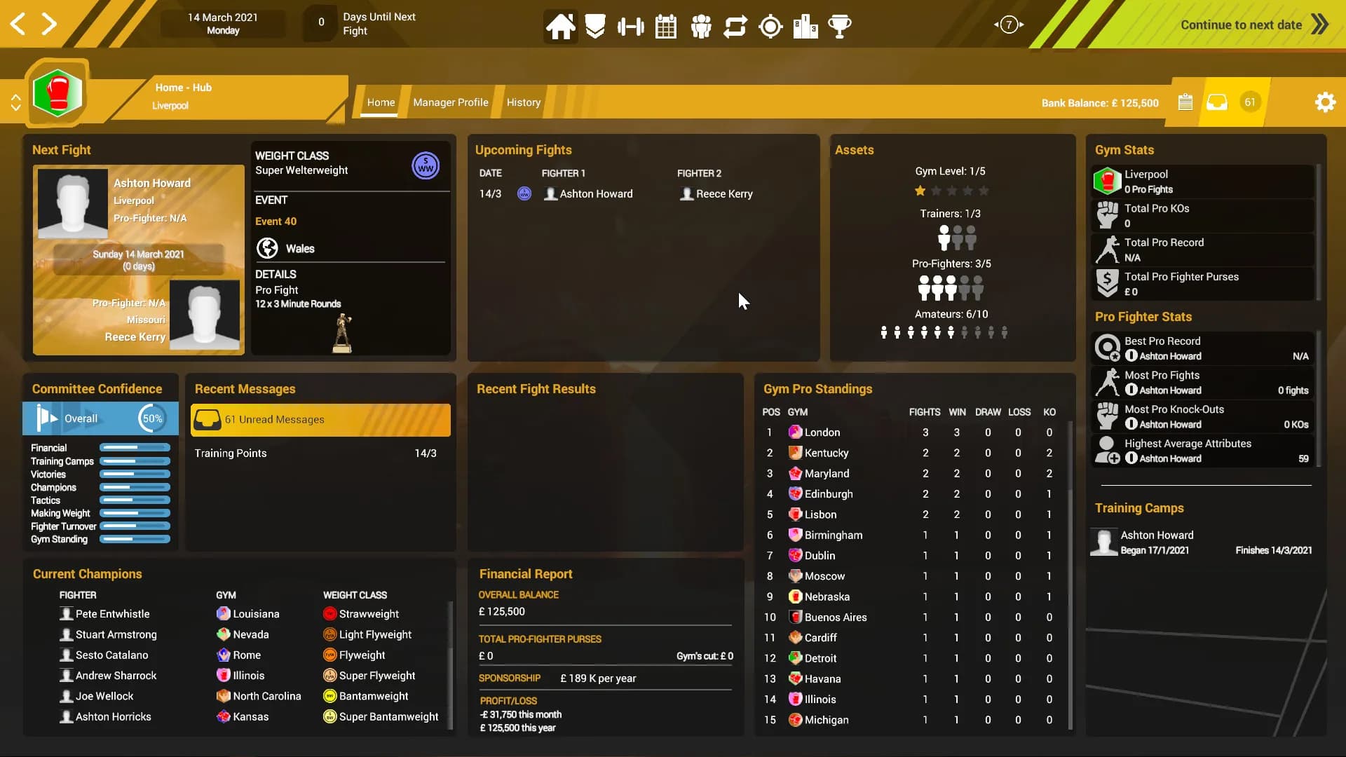 Boxing Club Manager görsel 8
