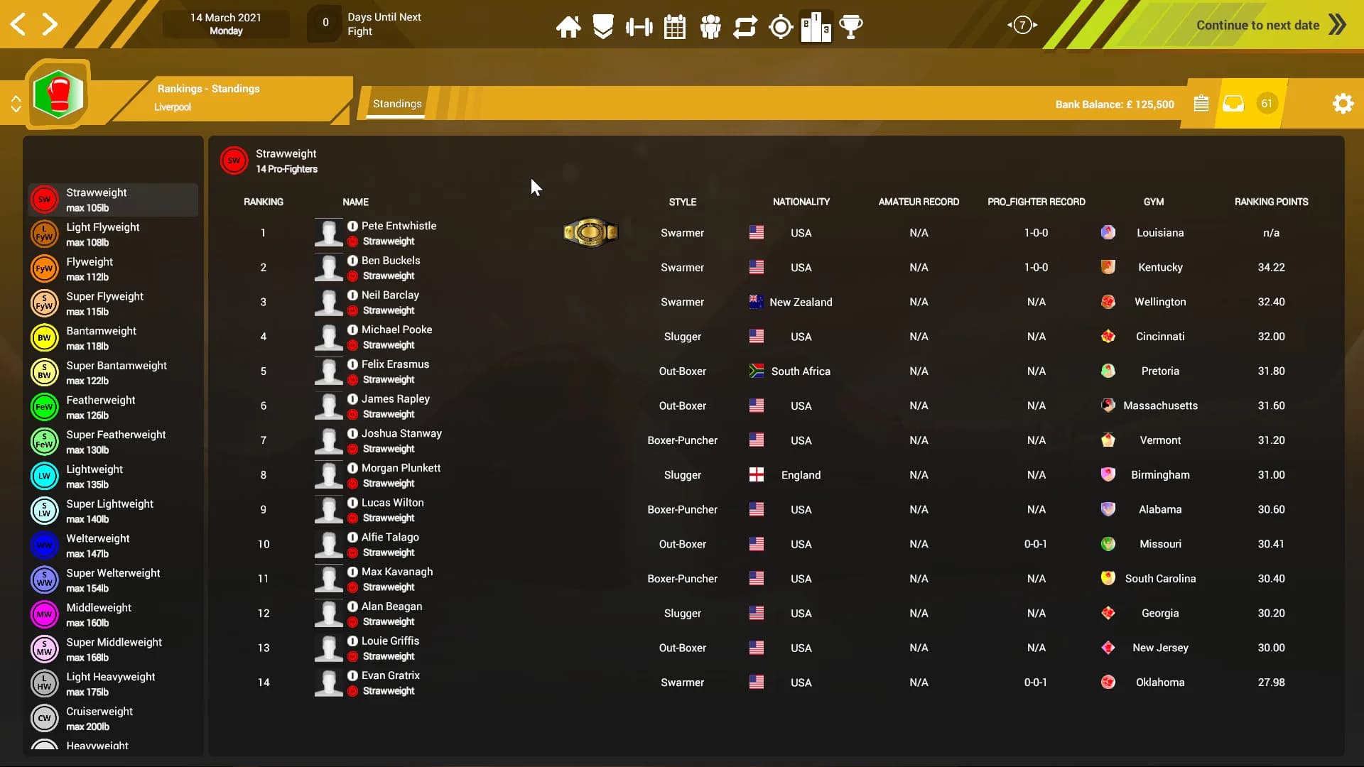 Boxing Club Manager görsel 9