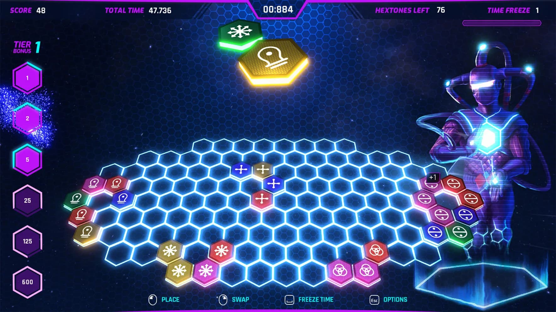 Hextones: Spacetime görsel 2