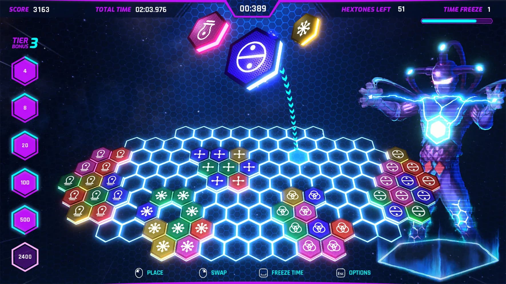 Hextones: Spacetime görsel 3