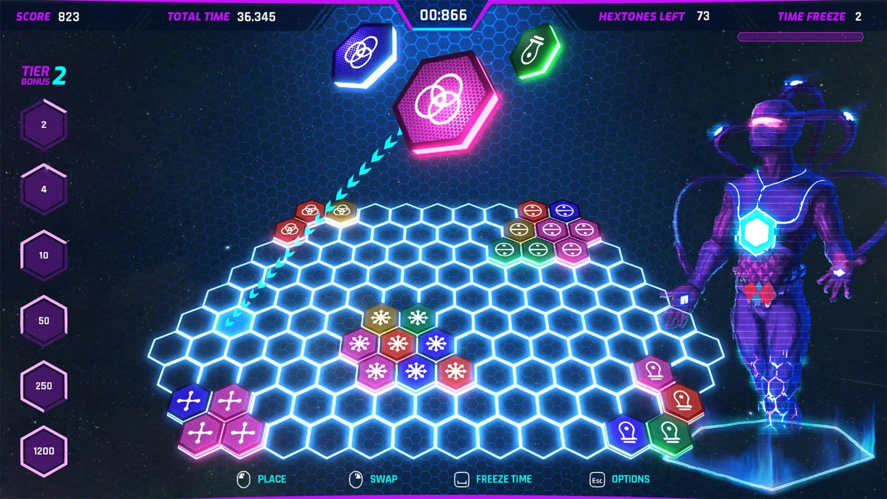 Hextones: Spacetime görsel 4