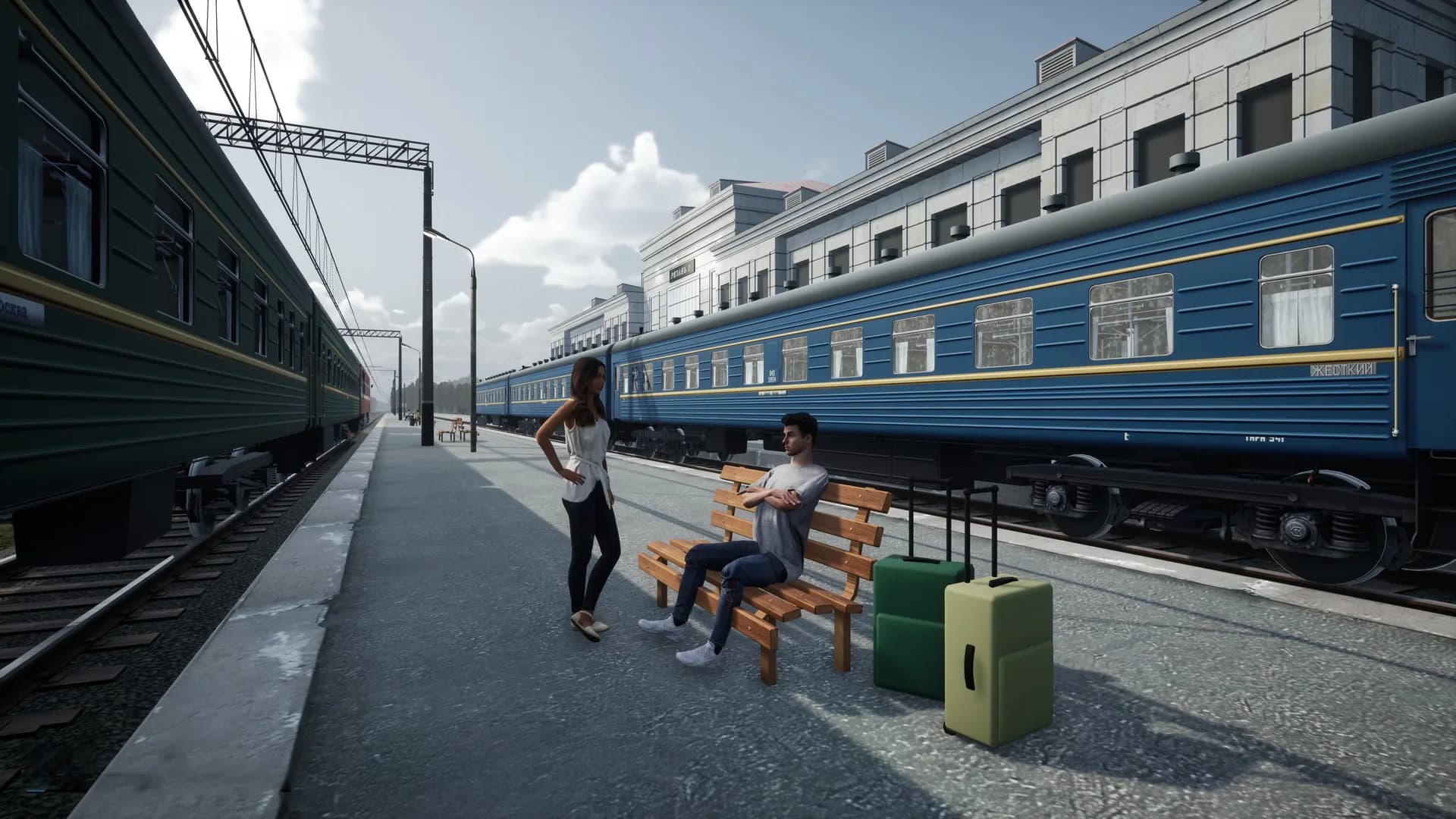 Train Travel Simulator görsel 2