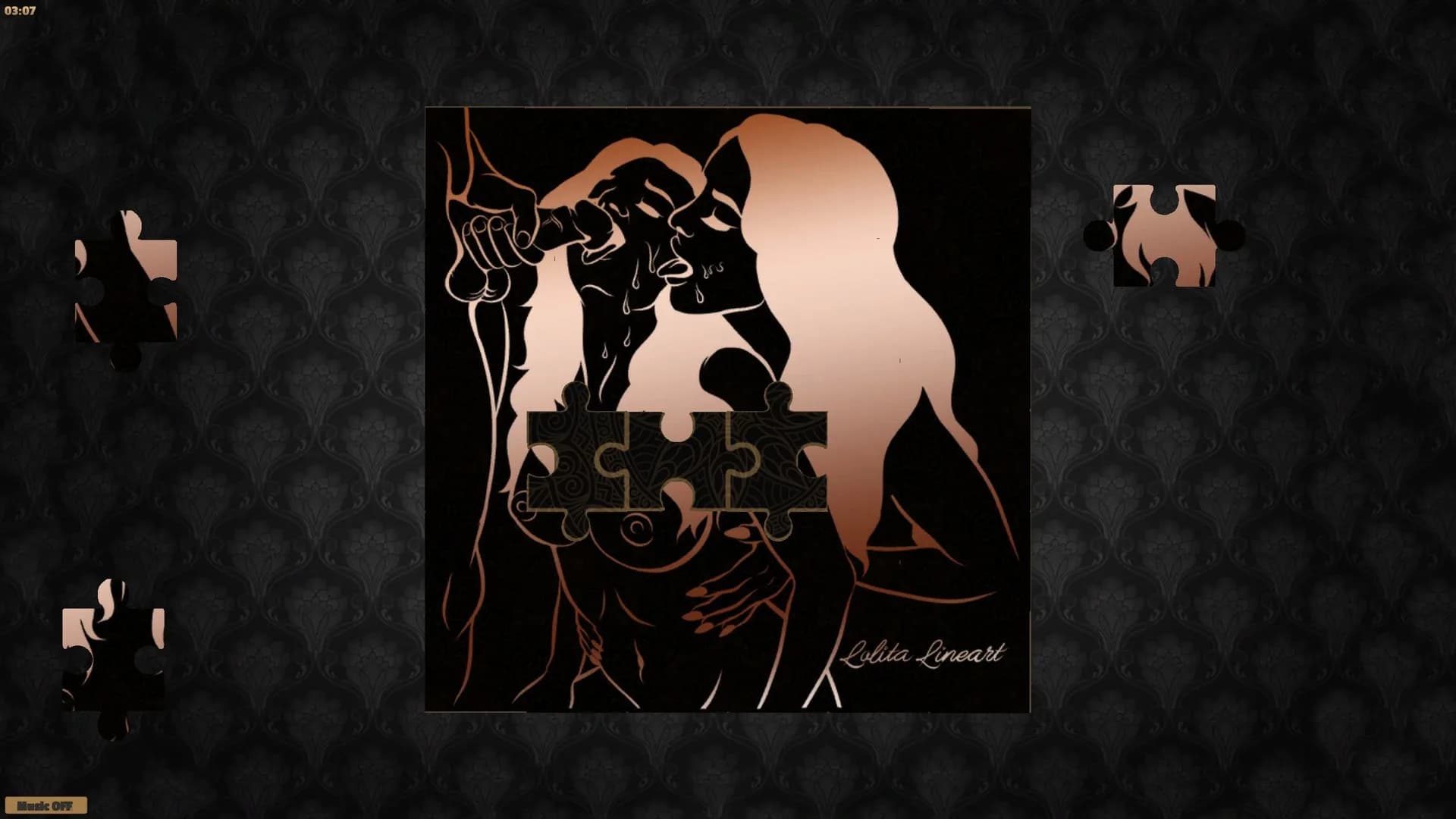 Erotic Jigsaw Puzzle 3 görsel 4