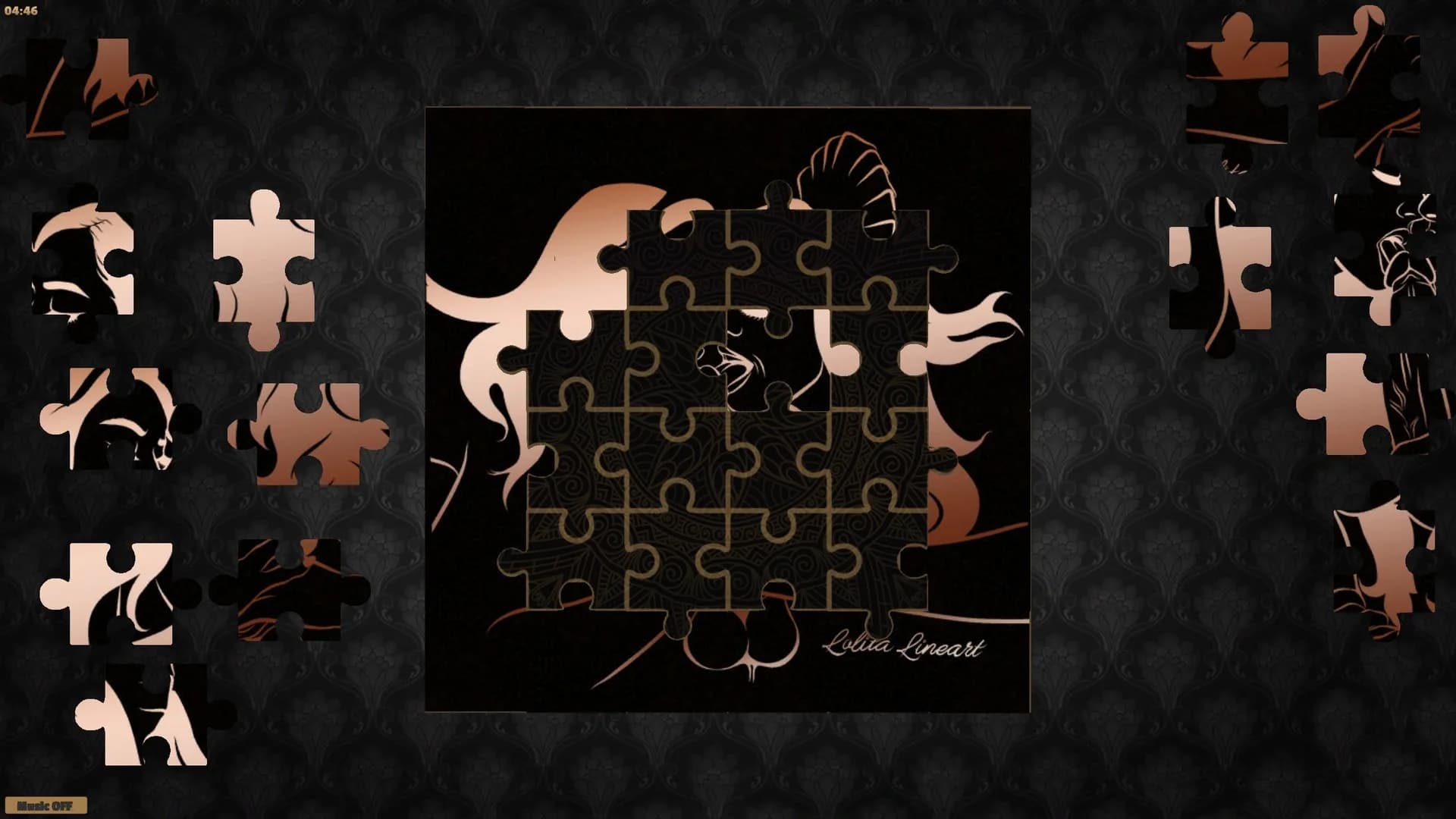 Erotic Jigsaw Puzzle 3 görsel 5