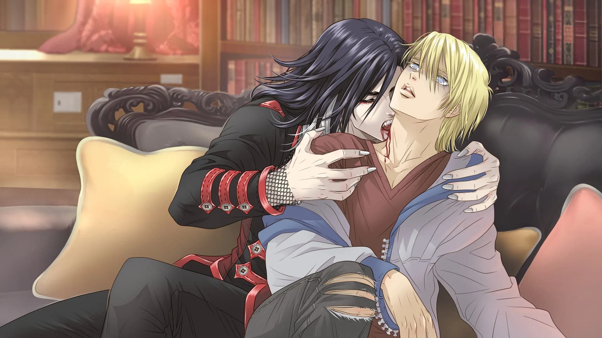 Vampire Slave 1: A Yaoi Visual Novel görsel 2