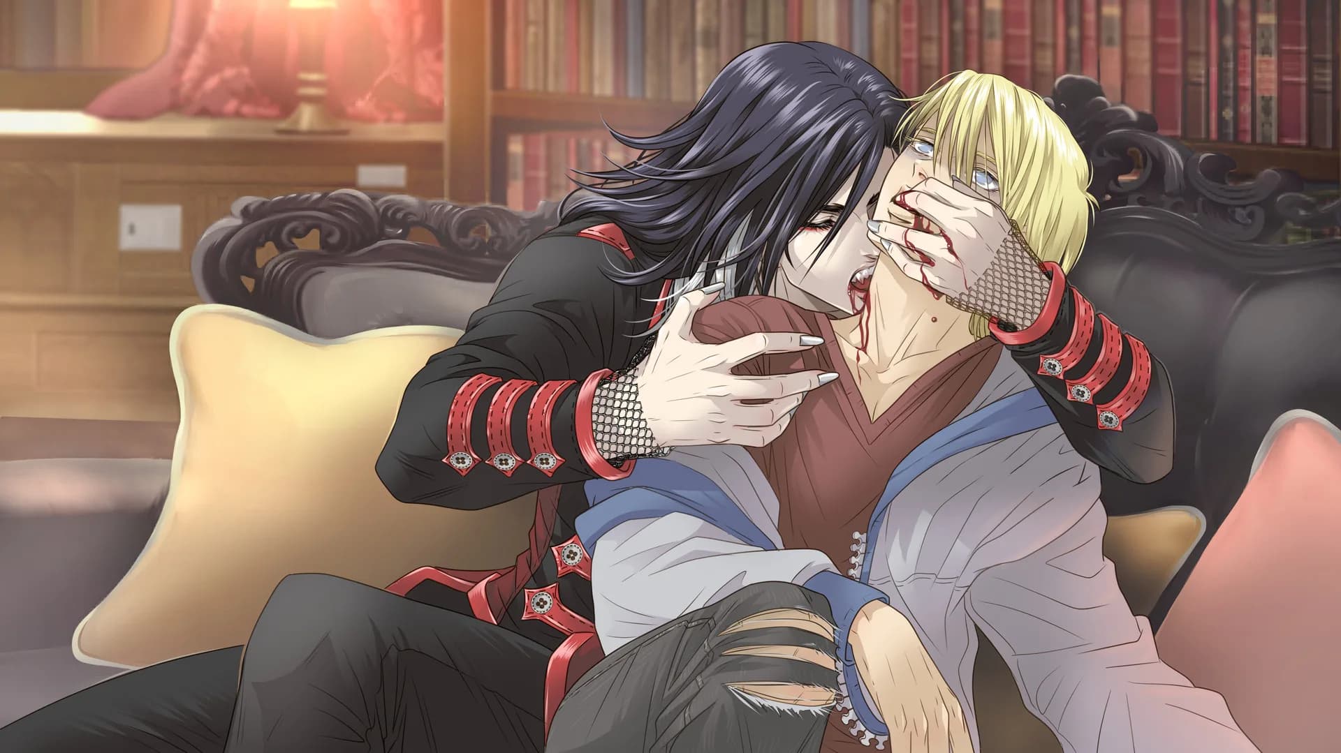 Vampire Slave 1: A Yaoi Visual Novel görsel 3
