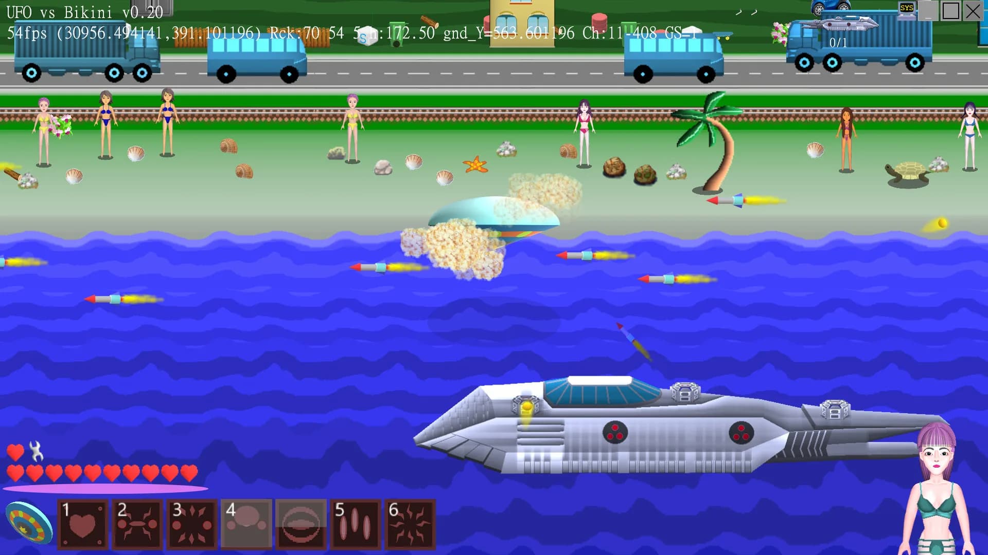UFO vs Bikini görsel 2