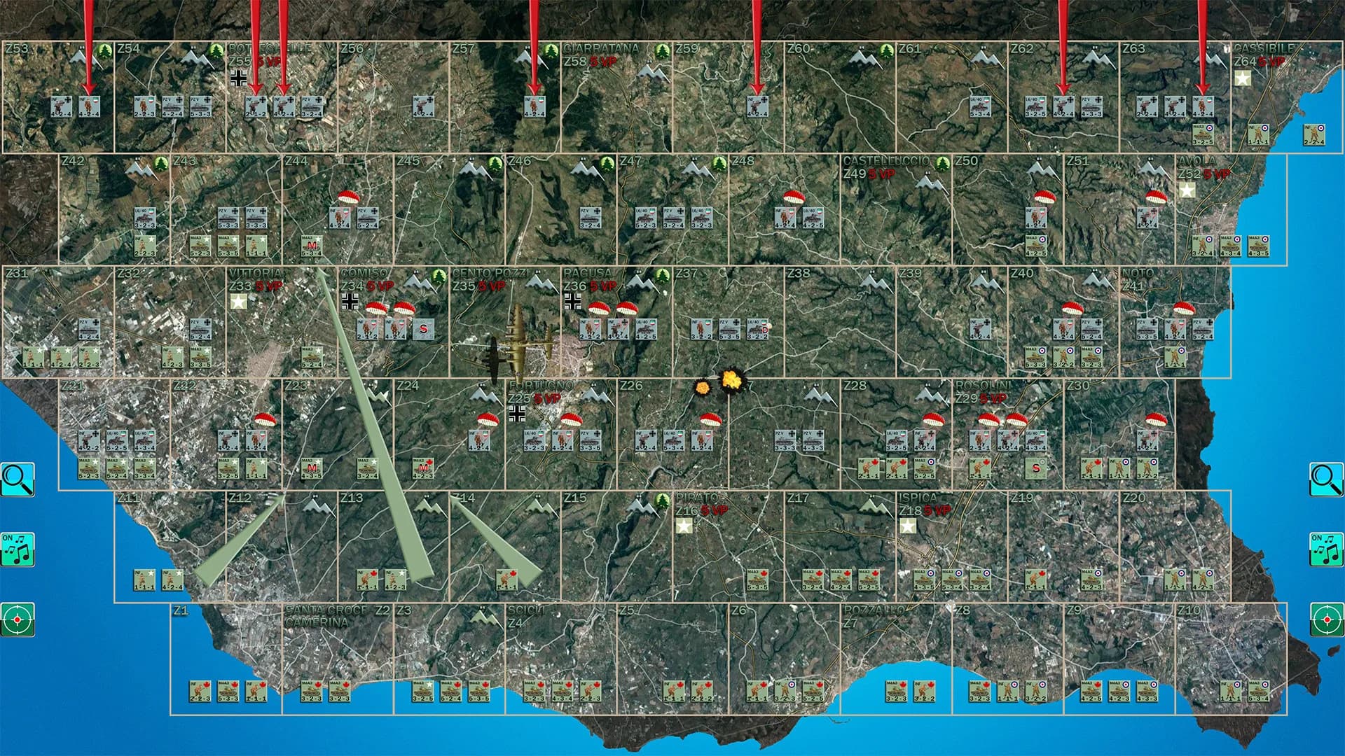 World War 2 Operation Husky görsel 11
