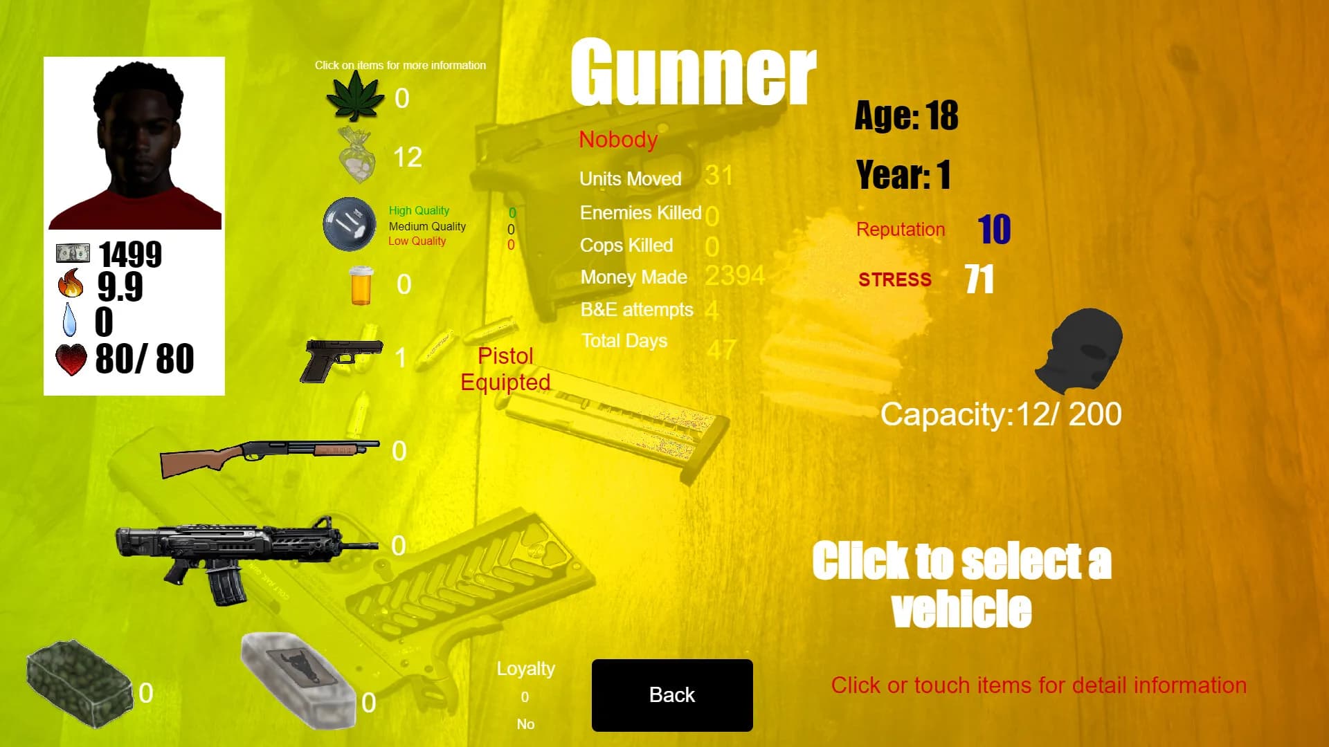 Trapper: Drug Dealing RPG görsel 12