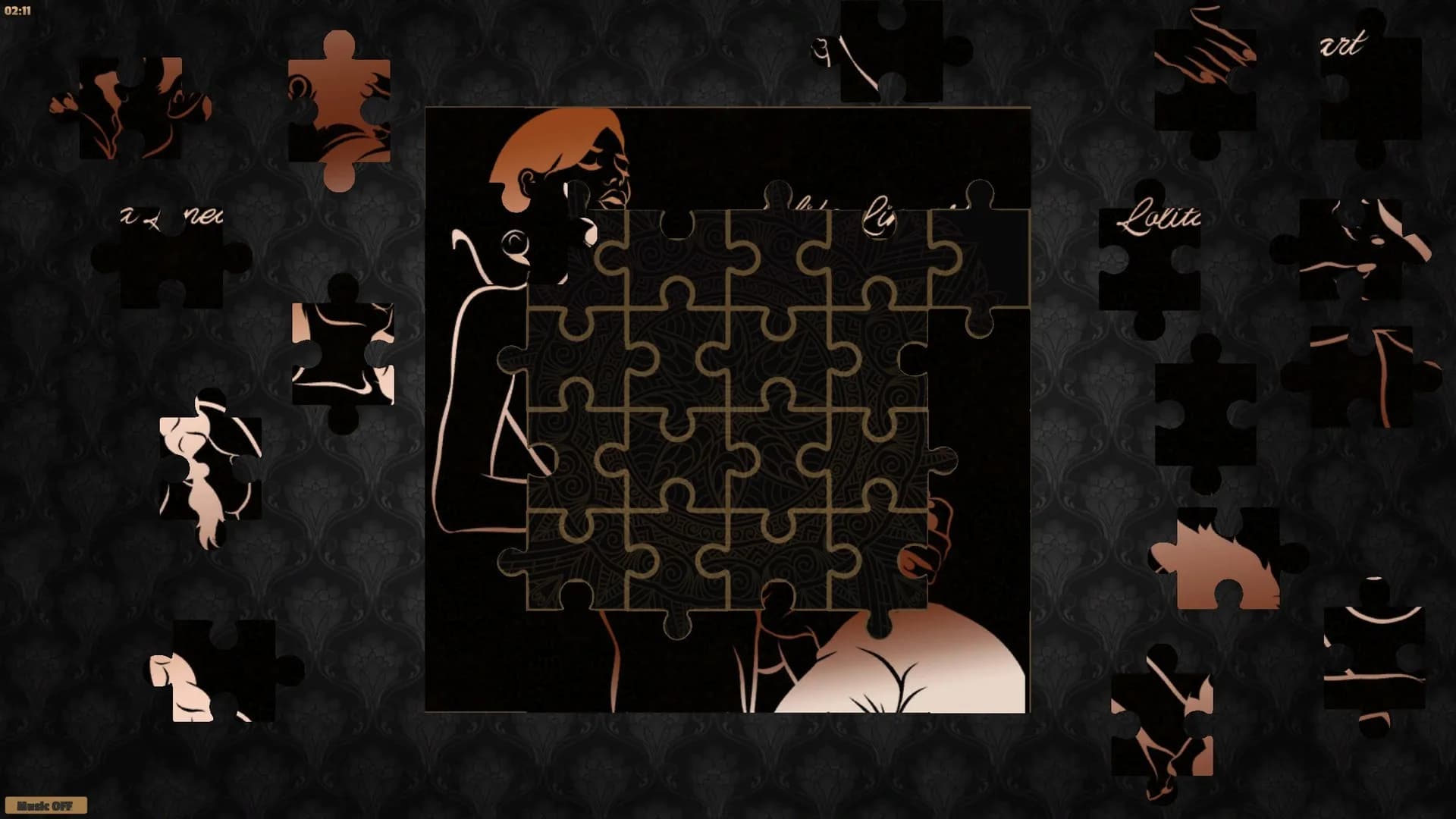 Erotic Jigsaw Puzzle 4 görsel 6