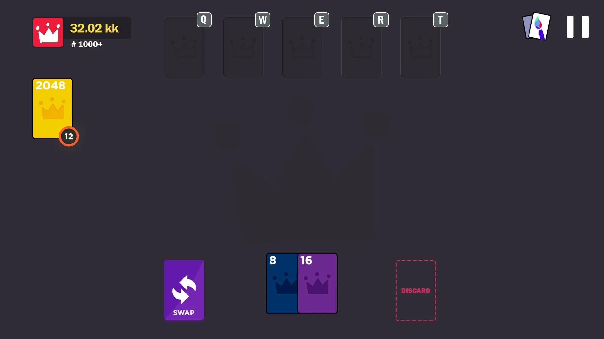 2048 Royal Cards görsel 3