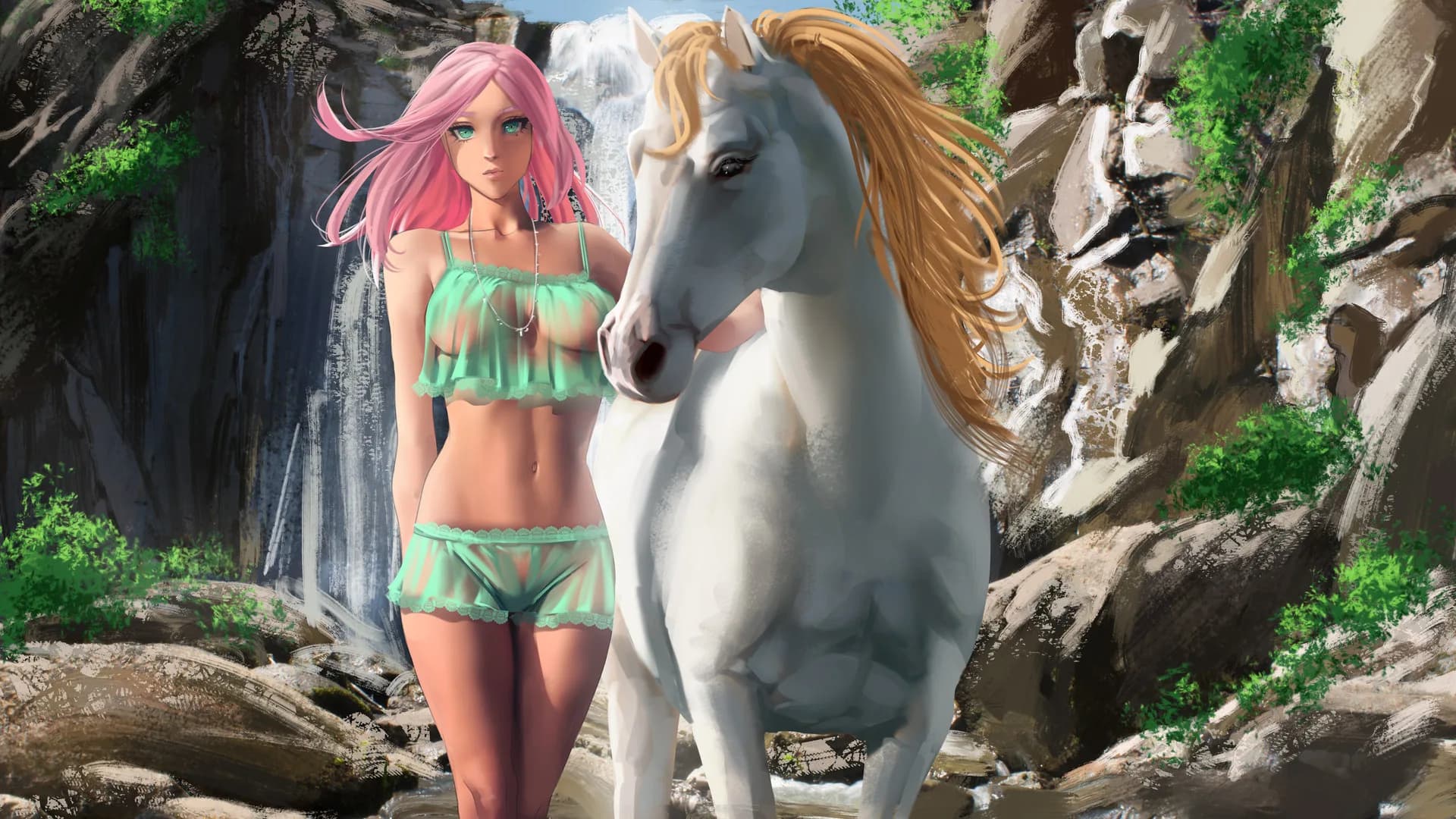 Horses and Girls görsel 3