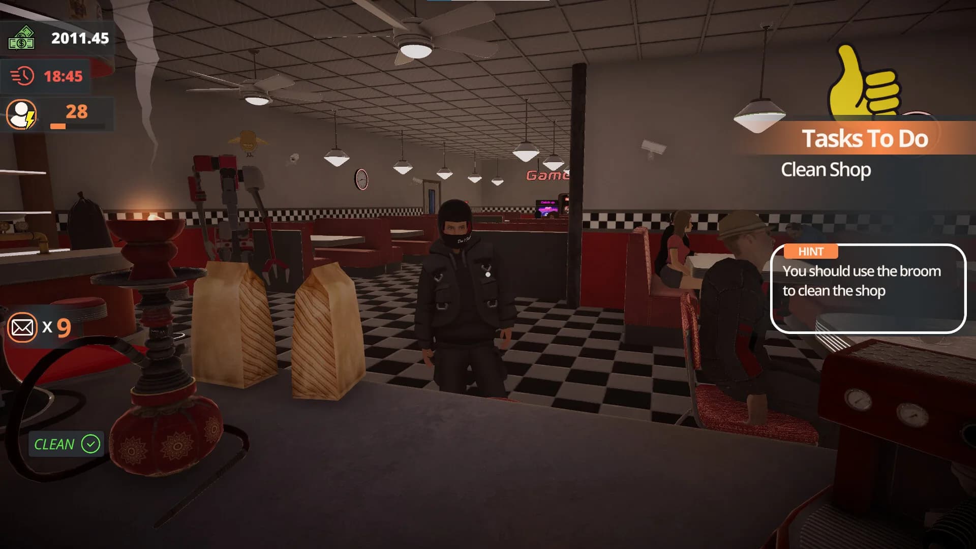 Hookah Cafe Simulator görsel 4