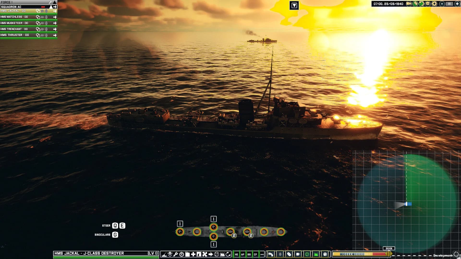 Victory at Sea Atlantic - World War II Naval Warfare görsel 16