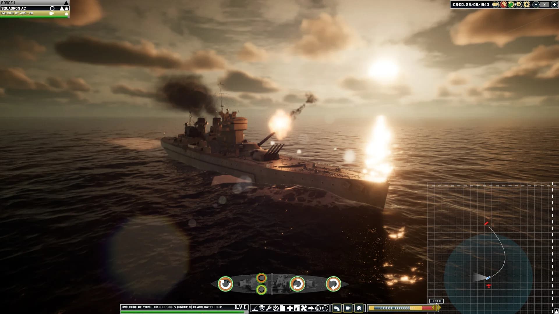 Victory at Sea Atlantic - World War II Naval Warfare görsel 6