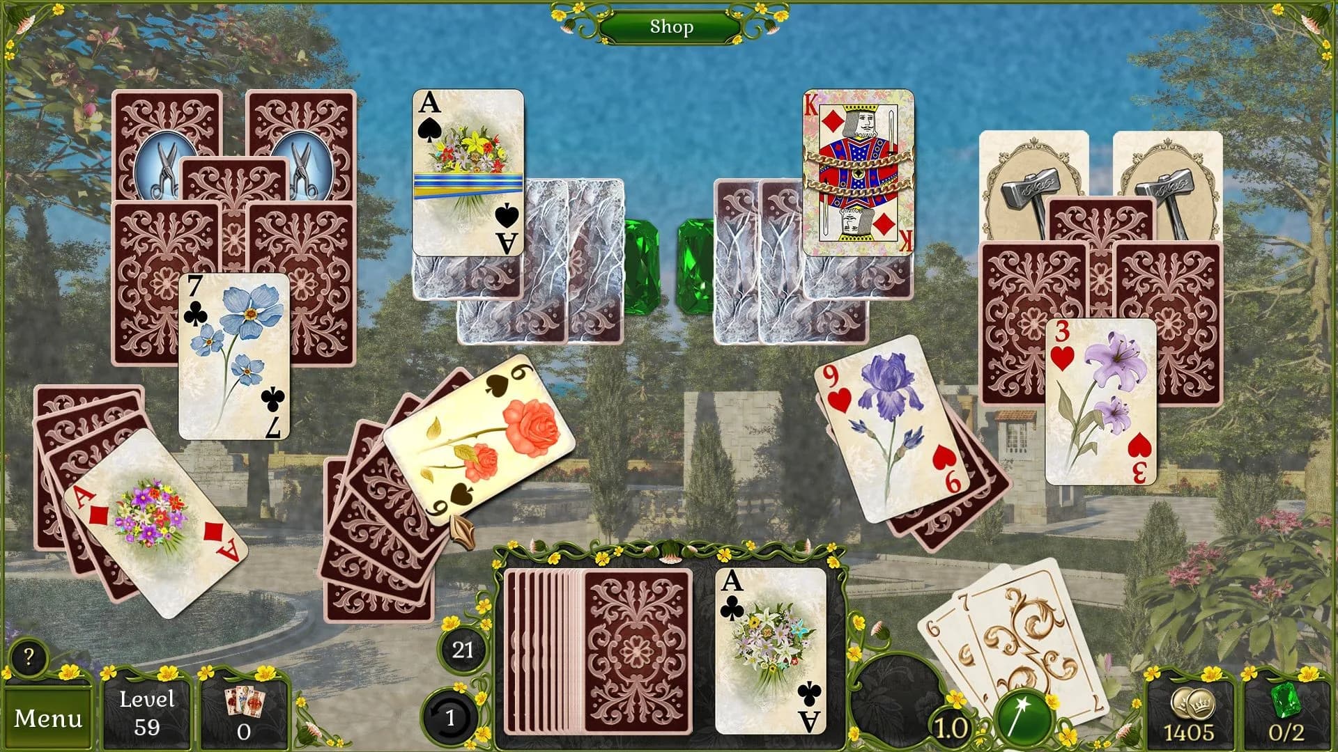 Jewel Match Solitaire Summertime görsel 16