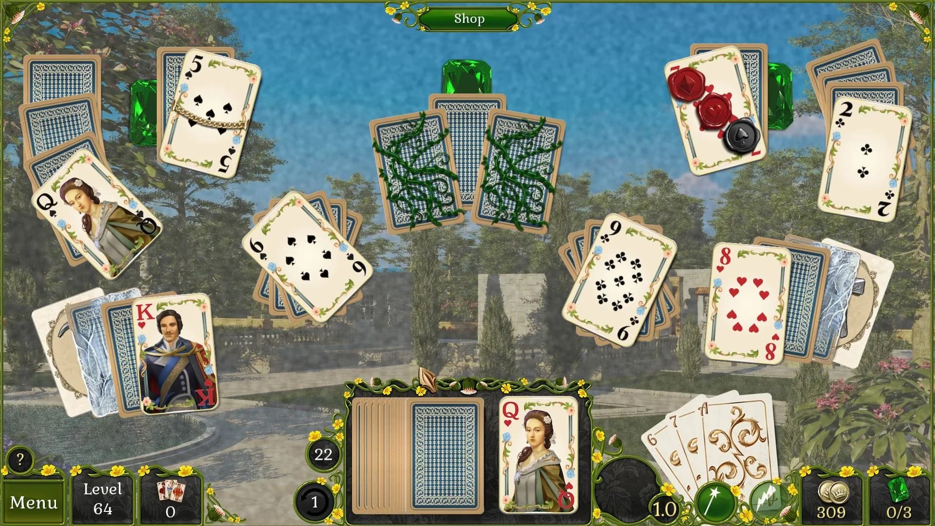 Jewel Match Solitaire Summertime görsel 8