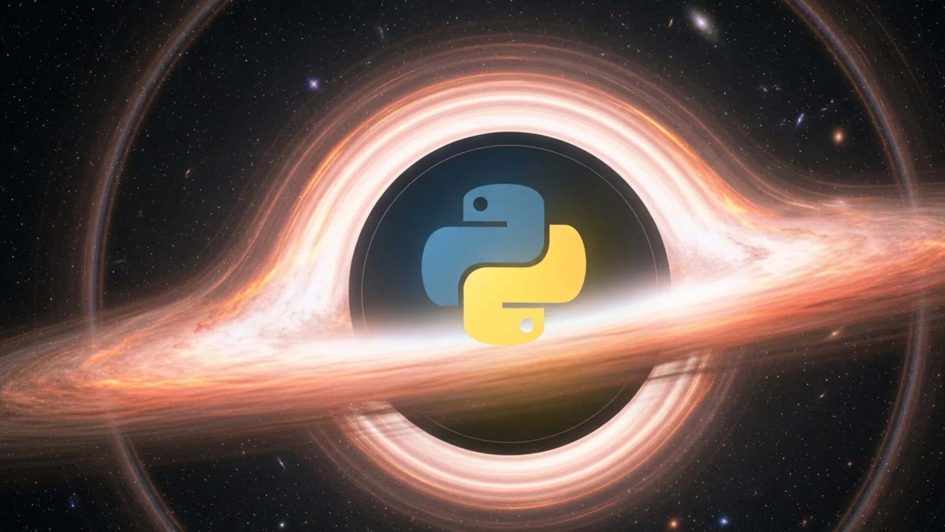 Black Hole Simulation with Python görsel 3