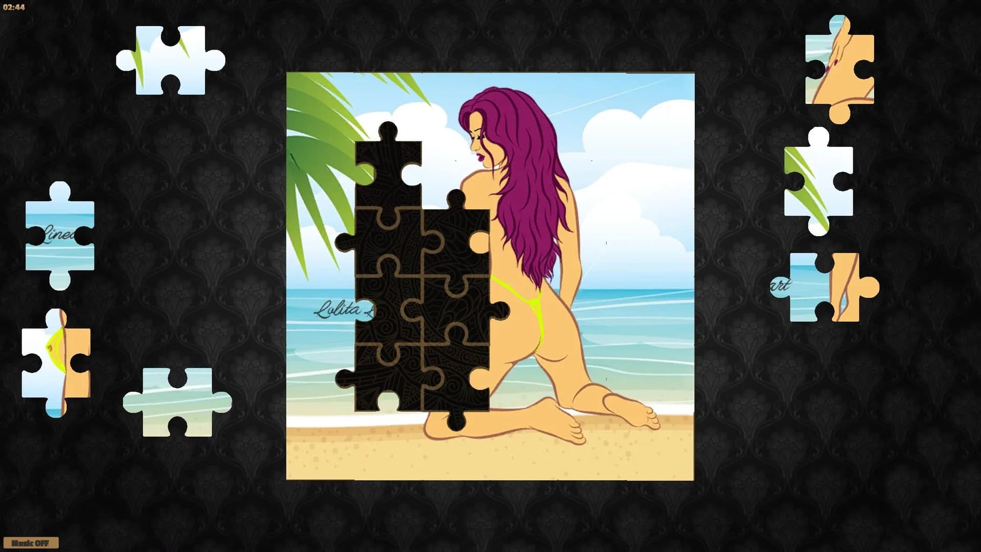 Erotic Jigsaw Puzzle Summer görsel 4