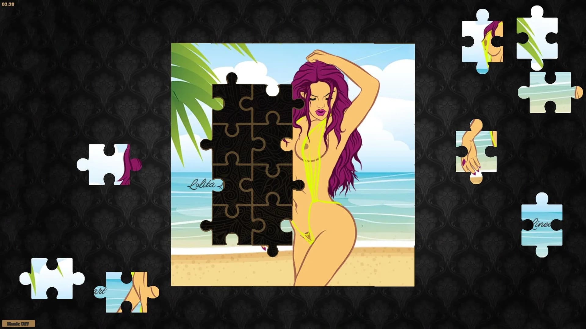Erotic Jigsaw Puzzle Summer görsel 5