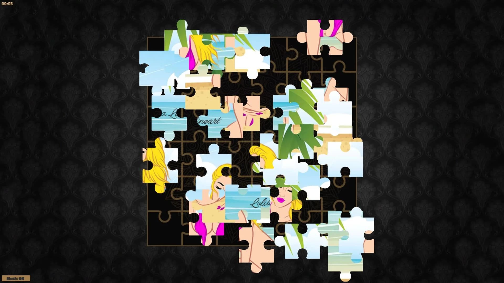 Erotic Jigsaw Puzzle Summer görsel 6
