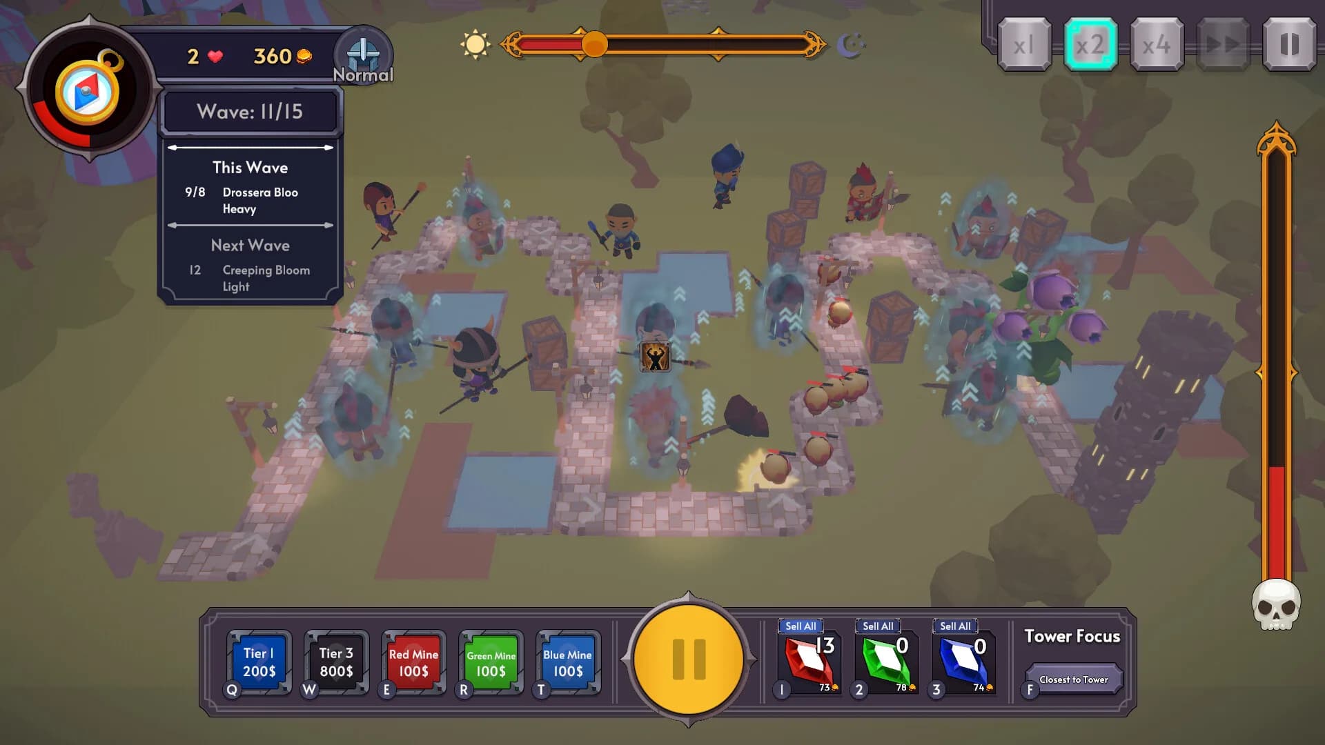 Royal Wars: Farm TD görsel 2