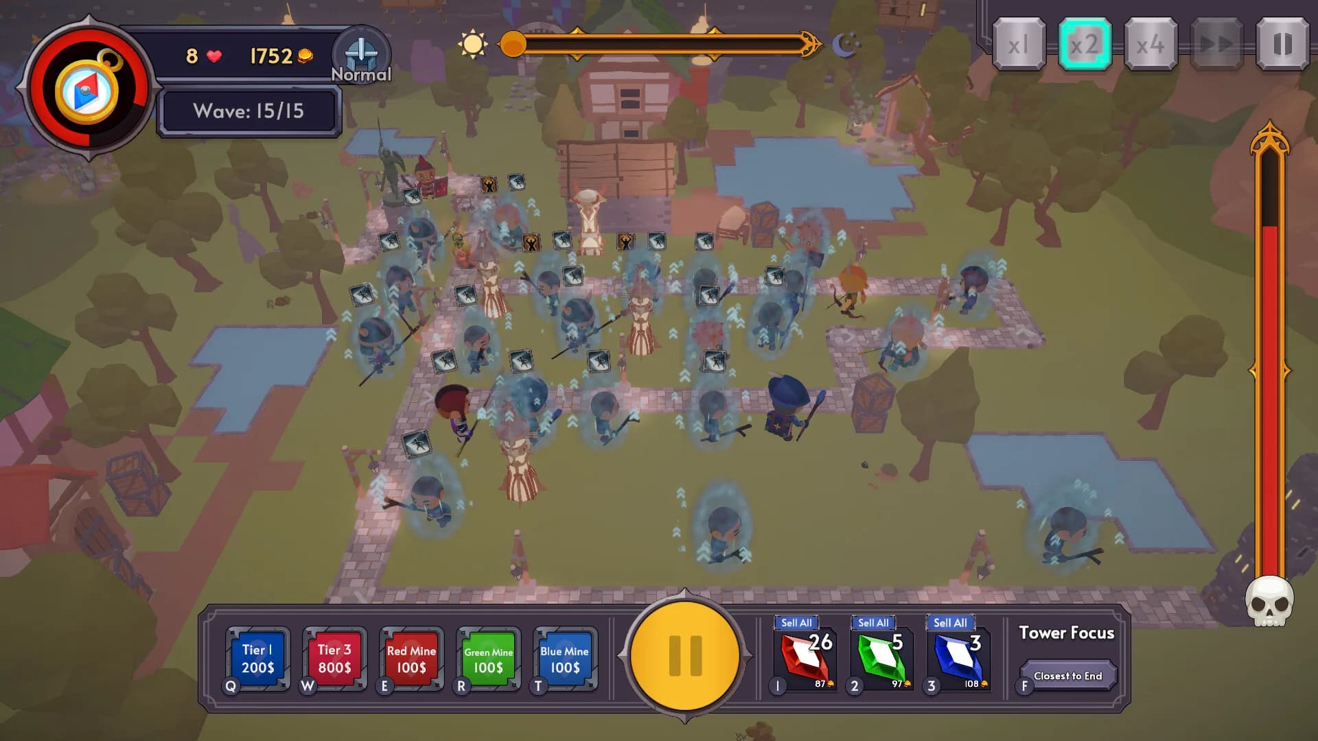 Royal Wars: Farm TD görsel 4