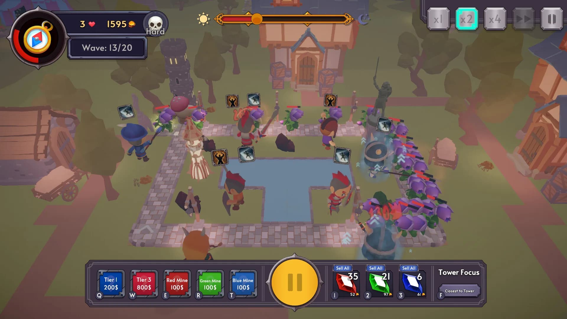 Royal Wars: Farm TD görsel 5