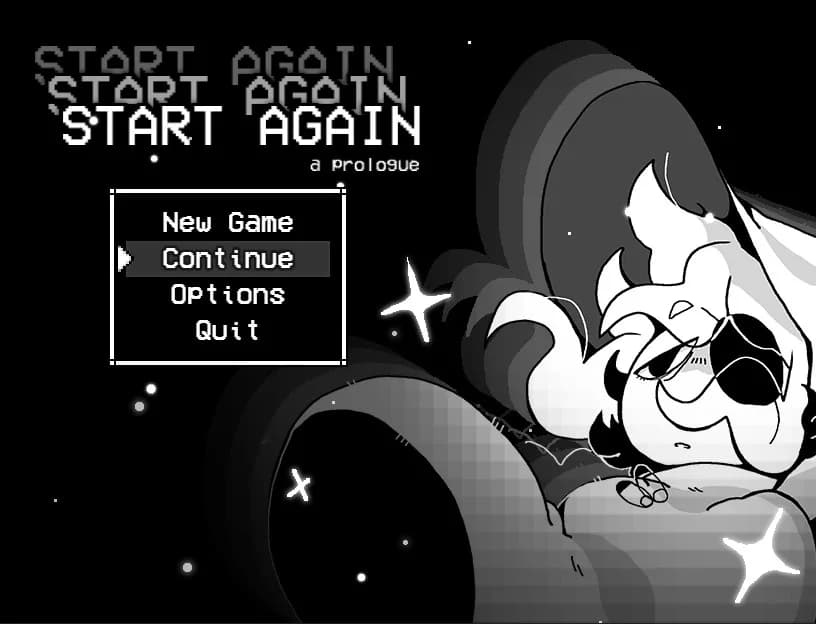 START AGAIN: a prologue görsel 2