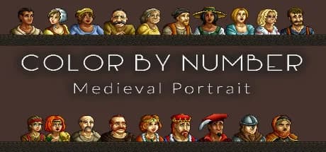 Color by Number - Medieval Portrait görsel 1
