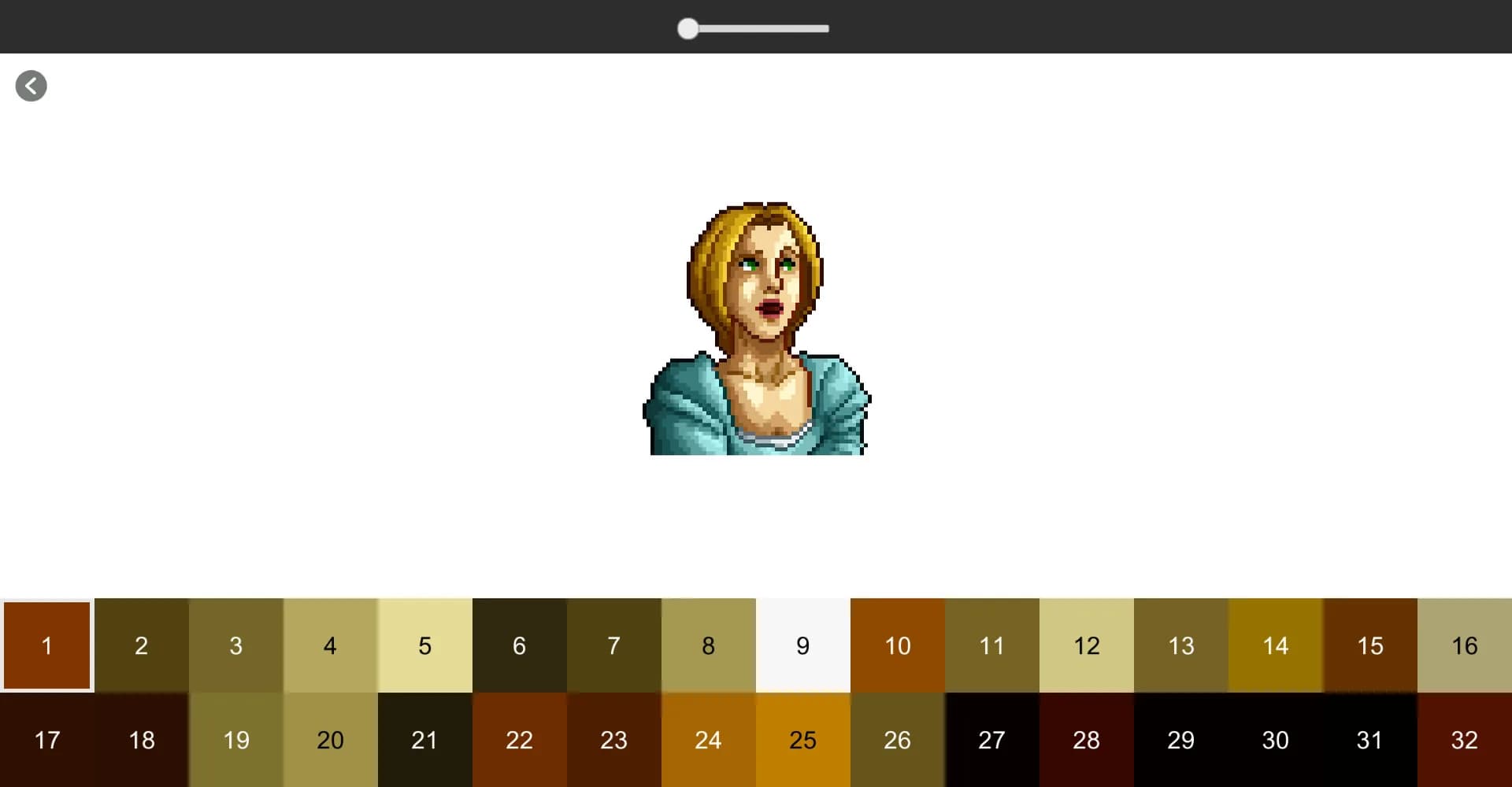 Color by Number - Medieval Portrait görsel 2